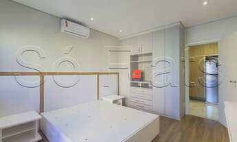 Imagem 7: Flat com 1 dormitório e 1 vaga de garagem finamente decorado no centro de Alphaville