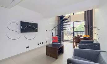 Imagem 4: Flat estilo Duplex disponível para locação muito bem localizado ficando próximo da Av. Pau