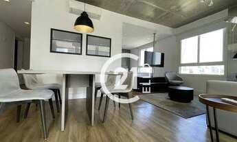 Imagem 2: Apartamento com 1 dormitório para alugar, 70 m² por R$ 8.019,46/mês - Brooklin - São Paulo