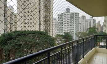 Imagem 3: Apartamento para aluguel com 125 metros quadrados com 3 quartos em Moema - São Paulo - SP