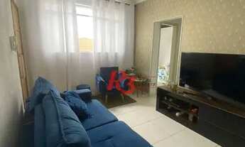 Imagem 2: Apartamento com 2 dormitórios à venda, 85 m² por R$ 330.000,00 - Macuco - Santos/SP