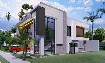 Imagem 3: Casa em construção no Buona Vita #4 dormitórios, sendo 3 suítes #área gourmet com piscina