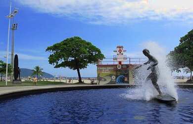 Imagem 2: Santos Apto Temporada Frente a Praia do Gonzaga