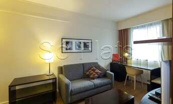 Imagem 6: Flat com excelente estrutura no Itaim Bibi para locação. Com entrada imediata e sem fiador