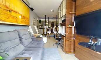 Imagem 2: Apartamento em Ipanema tipo flat, 65m² quarto e sala mobiliado, com vaga e infra completa