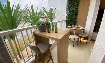 Imagem 4: Apartamento pé na areia com varanda gourmet e vaga de garagem em Mongaguá