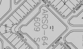 Imagem 1: 609 sul , arso 64 ,lote 430mt, ótima localização ,registrado
