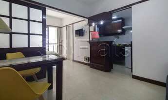 Imagem 3: Flat na região central de SP com 32m² contendo 1 dormitório e 1 vaga disponível para locaç