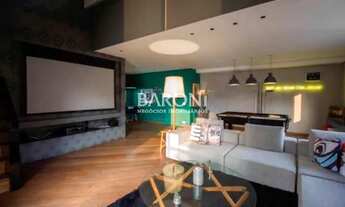 Imagem 6: Venda de apartamento em Moema Pássaros. Em andar alto, decorado estilo loft, 2 suítes (ori