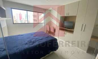 Imagem 5: Studio Mobiliado na Ilha do Leite com 25m² Edf. Beach Class