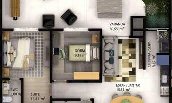 Imagem 4: Imóvel para venda com 65 metros quadrados com 2 quartos