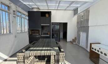 Imagem 4: Cobertura com 4 quartos com piscina e churrasqueira à venda na Aparecida em Santos