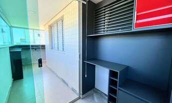 Imagem 4: Área privativa 3 quartos suíte semi suíte 3 banheiros 2 vagas cobertas pilotis no Indaiá/B