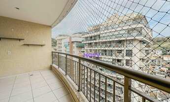 Imagem 6: Apartamento com 3 dormitórios para alugar, 130 m² por R$ 5.830,51/mês - Santa Rosa - Niter