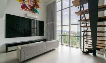 Imagem 2: Apartamento duplex mobiliado para alugar no Petrópolis com 1 quarto (1 suíte