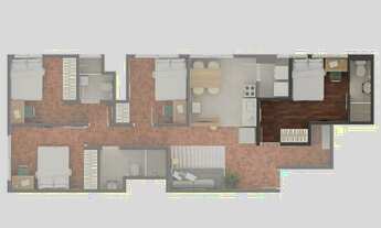 Imagem 7: Imóvel para venda com 93 metros quadrados com 4 quartos em Cidade Monções - São Paulo - SP