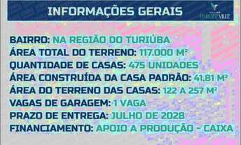 Imagem 2: Imóvel para venda com 42 metros quadrados com 2 quartos em Turiuba - São José de Ribamar