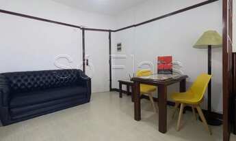 Imagem 2: Flat na região central de SP com 32m² contendo 1 dormitório e 1 vaga disponível para locaç