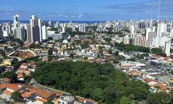 Imagem 5: Lindo flat de 50m², nascente, andar alto, mobiliado, vista mar, Caminho das Árvores!