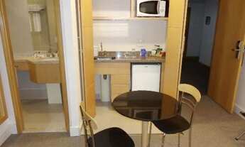 Imagem 5: Flat no Jardim Paulista disponível para locação em fiador 1x dormitório mobiliado com serv