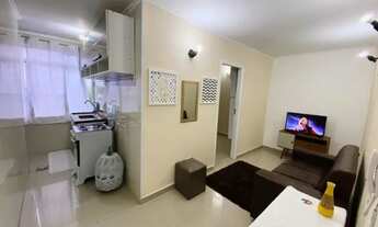 Imagem 5: Apartamento Mobiliado com 1 Dormitório e Vaga de Garagem na Vila Mirim, Lado Praia