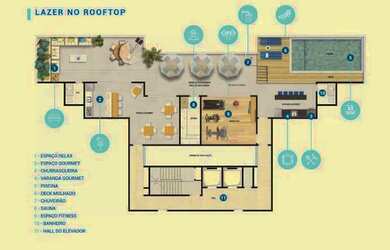 Imagem 5: Condomínio Wind Oceânica Piratininga - Apto 1 ou 2 quartos - Lançamento