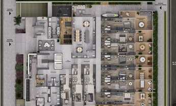 Imagem 5: FLAT À BEIRA MAR À VENDA, 24m², 1 QUARTO, ÁREA DE LAZER COMPLETA, SUL, VAGA ROTATIVA, INTE