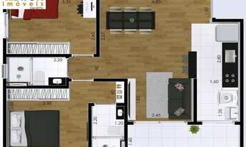 Imagem 2: Apartamento 2 dorm 62 m² SENDO 1 suite VILA VITORIA