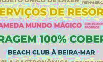 Imagem 4: SUPER LANÇAMENTO - Apartamento venda - 30 m² - 1 quarto em Muro Alto - Ipojuca - PE
