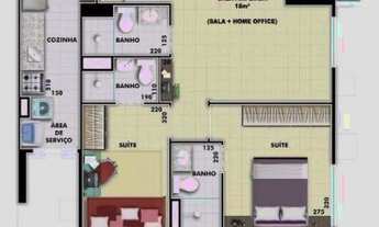 Imagem 2: CURICICA - VIA FLAMBOYANT - 2 QUARTOS