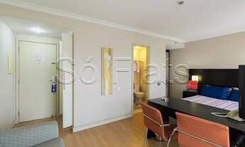 Imagem 4: Flat disponível para locação com 29m², 1 dorm e 1 vaga excelente para estudantes