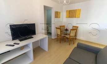 Imagem 4: Flat Espaço Alpha disponível para locação na Vila Olímpia com 40m² contendo 1 dormitório e