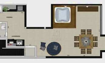 Imagem 2: Cobertura à venda, 82 m² por R$ 450.000,00 - Santa Maria - Santo André/SP