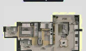 Imagem 3: Apartamento no Condominio Vivendas Home Club