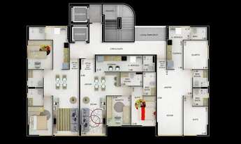 Imagem 3: Apartamento para venda com 58 metros quadrados com 2 quartos em Casa Amarela - Recife - PE