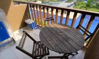 Imagem 2: Oportunidade flat 2 quartos mobiliado frente piscina no Cupe beach living