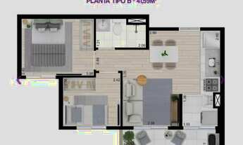 Imagem 2: Repasse Apartamento Novo - Vila dos Remedios