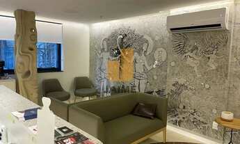 Imagem 2: Salas em Conjunto todo montado com recepção, copa e 1 vaga. Servem para diversas atividade