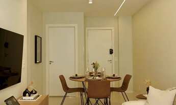 Imagem: Apartamento de dois quartos com suíte na