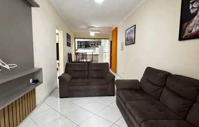 Imagem 2: Apartamento 2 quartos sacada gourmet sendo 1 suíte Aviação/ Praia Grande