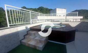 Imagem 3: Cobertura com 3 dormitórios à venda, 142 m² por R$ 629.000,00 - Maceió - Niterói/RJ