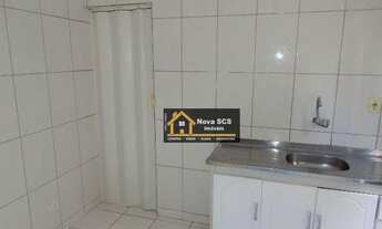 Imagem 3: Casa com 1 dormitório para alugar, 40 m² por R$ 910,00 - Nova Gerti - São Caetano do Sul/S