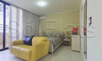 Imagem 7: Flat na cobertura com 2 dormitórios e 1 vaga de garagem, finamente decorado no centro de A