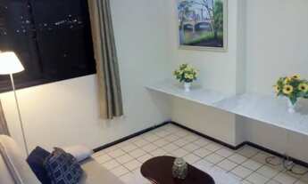 Imagem 2: Apartamento - Boa Viagem - 1 Quarto/ 1 Suíte - 40 m² - Piscina - Vista para o mar - 01 Vag