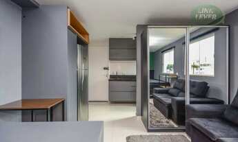 Imagem 4: Apartamento com 1 dormitório para alugar, 34 m² por R$ 2.308/mês - Boa Vista - Curitiba/PR