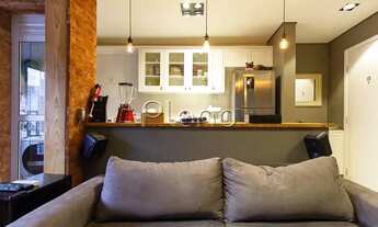 Imagem 3: Apartamento à venda em Campinas, Cambuí, com 1 suíte, com 47 m², Condomínio Setin Home &am