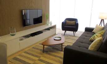 Imagem 2: Apartamento Mobiliado - 80m² - 1 ampla suíte - 2 vagas - Edifício Lazer Completo - Itaim B