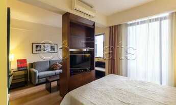 Imagem 7: Flat com excelente estrutura no Itaim Bibi para locação. Com entrada imediata e sem fiador