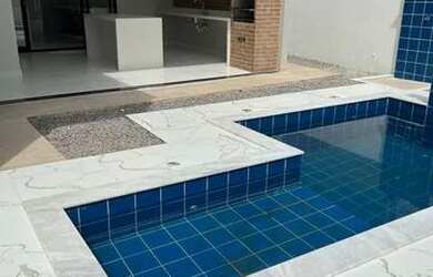 Imagem 8: Casa Terrea 4 Suítes sendo 1 com closet no Alphaville 2 Área Gourmet com churrasqueira