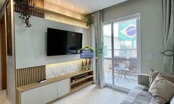 Imagem 4: Apartamento com 2 dorms, Ocian, Praia Grande - R$ 582 mil, Cod: ACT2387